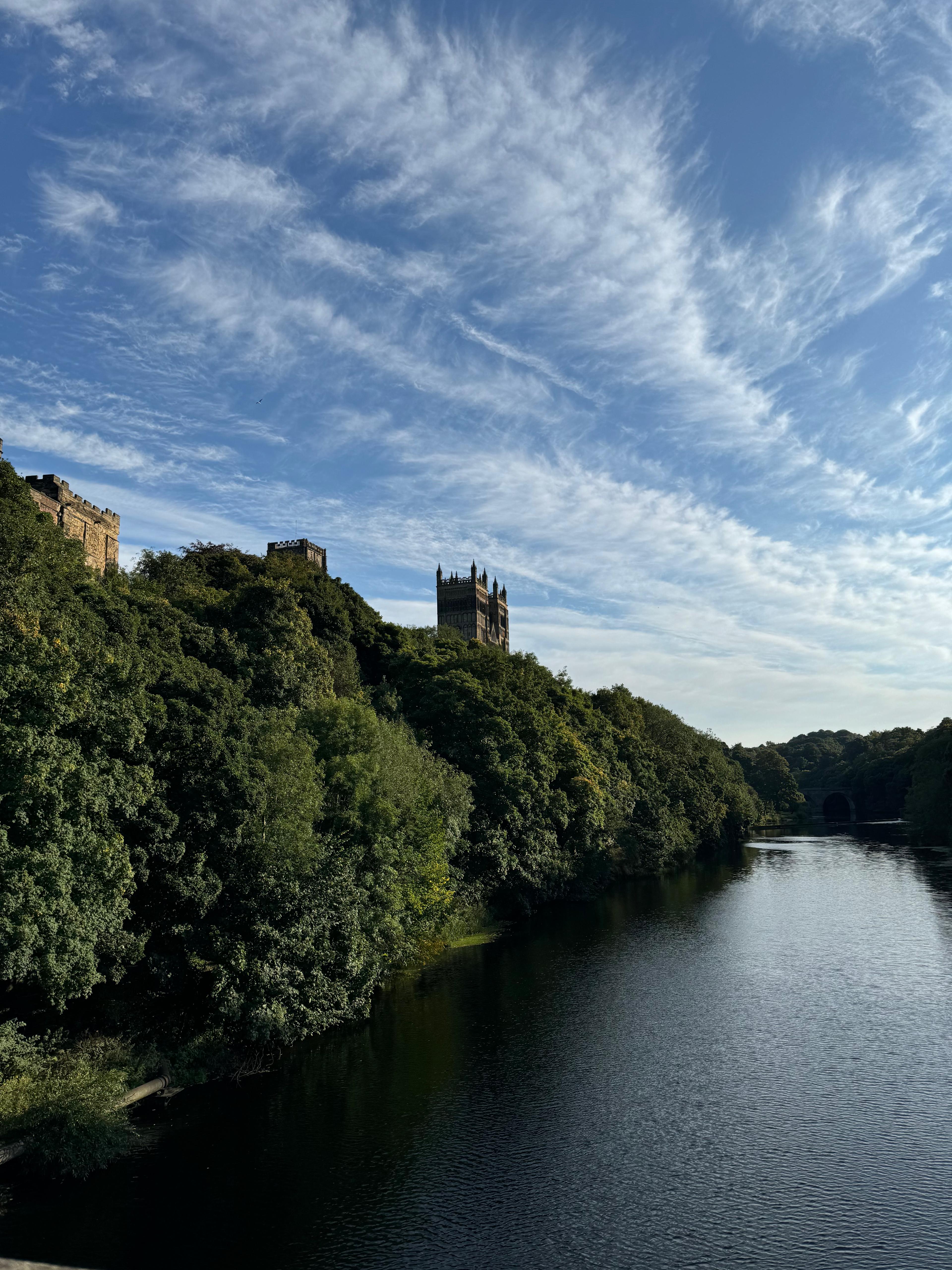 Durham Cityscape from riverside